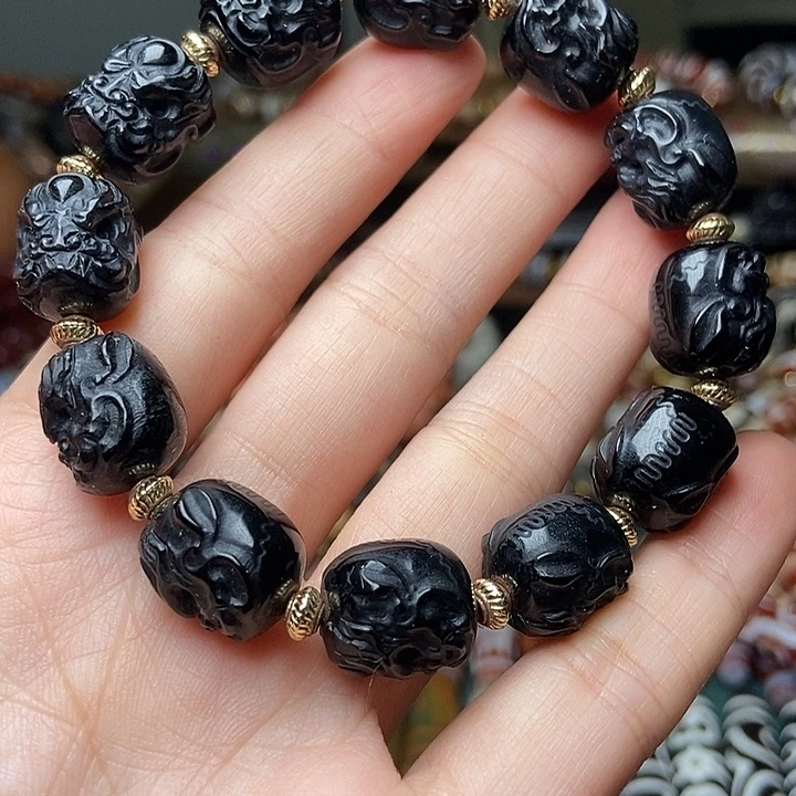 玛瑙/玉髓未镶嵌手链