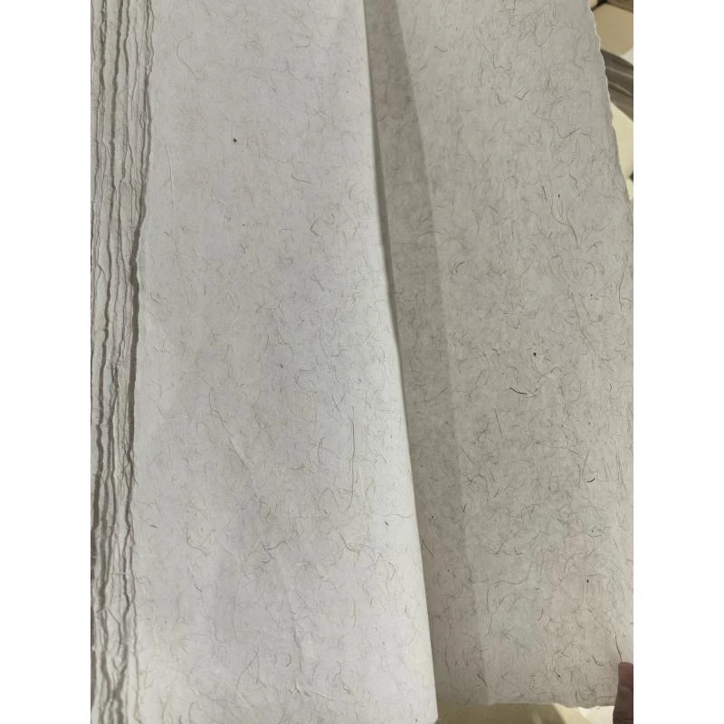 纯手工楮皮云龙皮纸麻纸 小六尺61*180cm 一刀50张 半生半熟