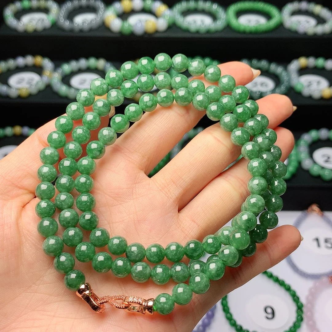 未镶嵌手链翡翠翡翠