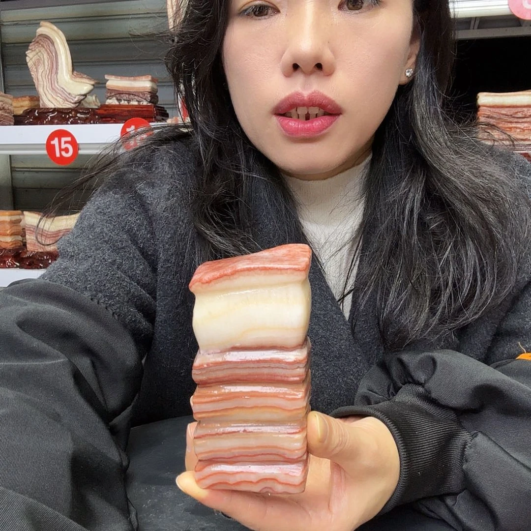 石材广西天然猪肉石头