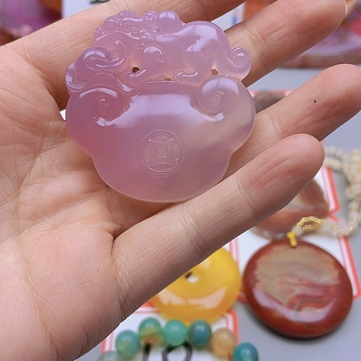 【闪购商品】玛瑙/玉髓珠宝半成品未镶嵌小*明