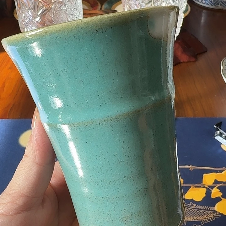 瓷S59大号阔口杯哈
