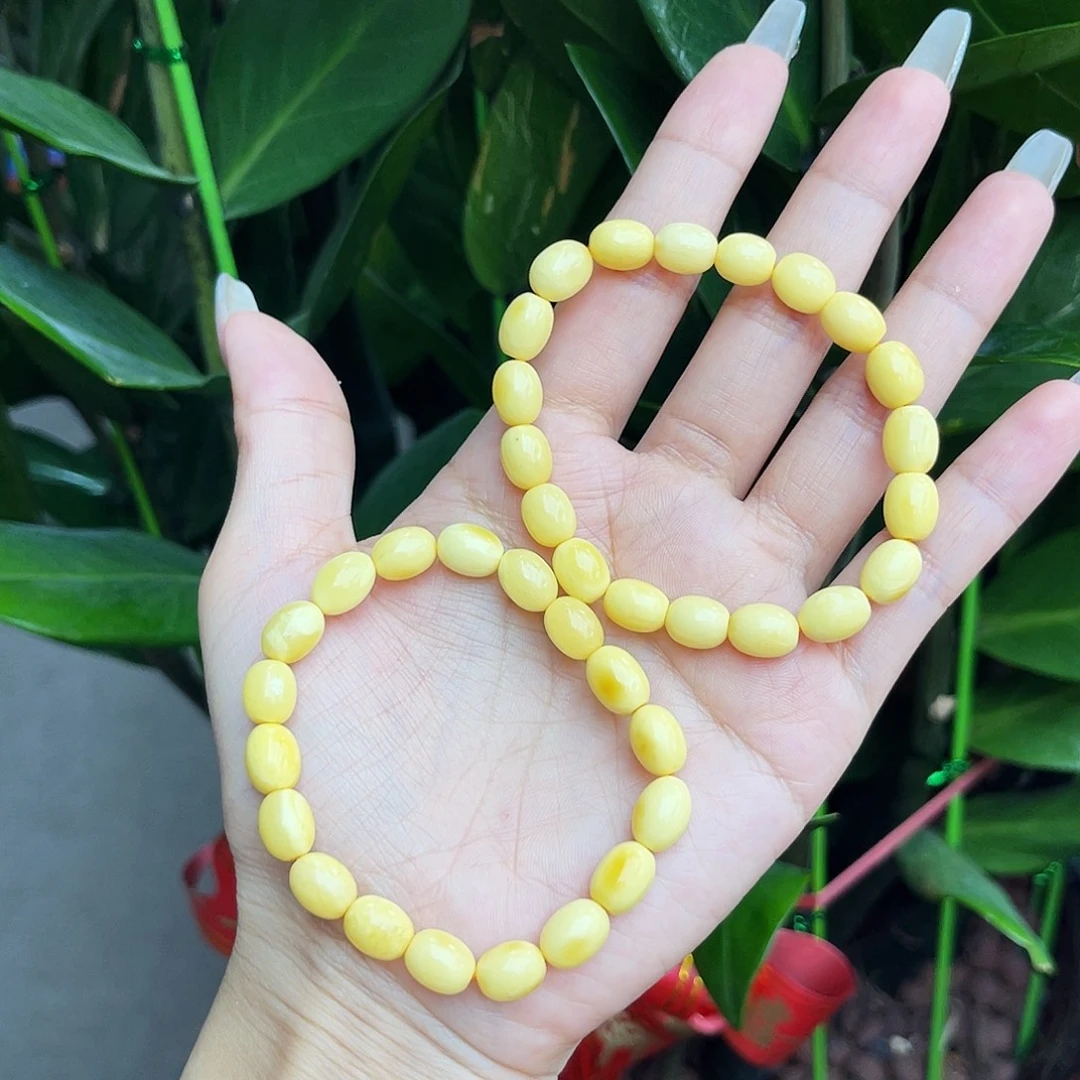 未镶嵌琥珀手链7m多样性发其一