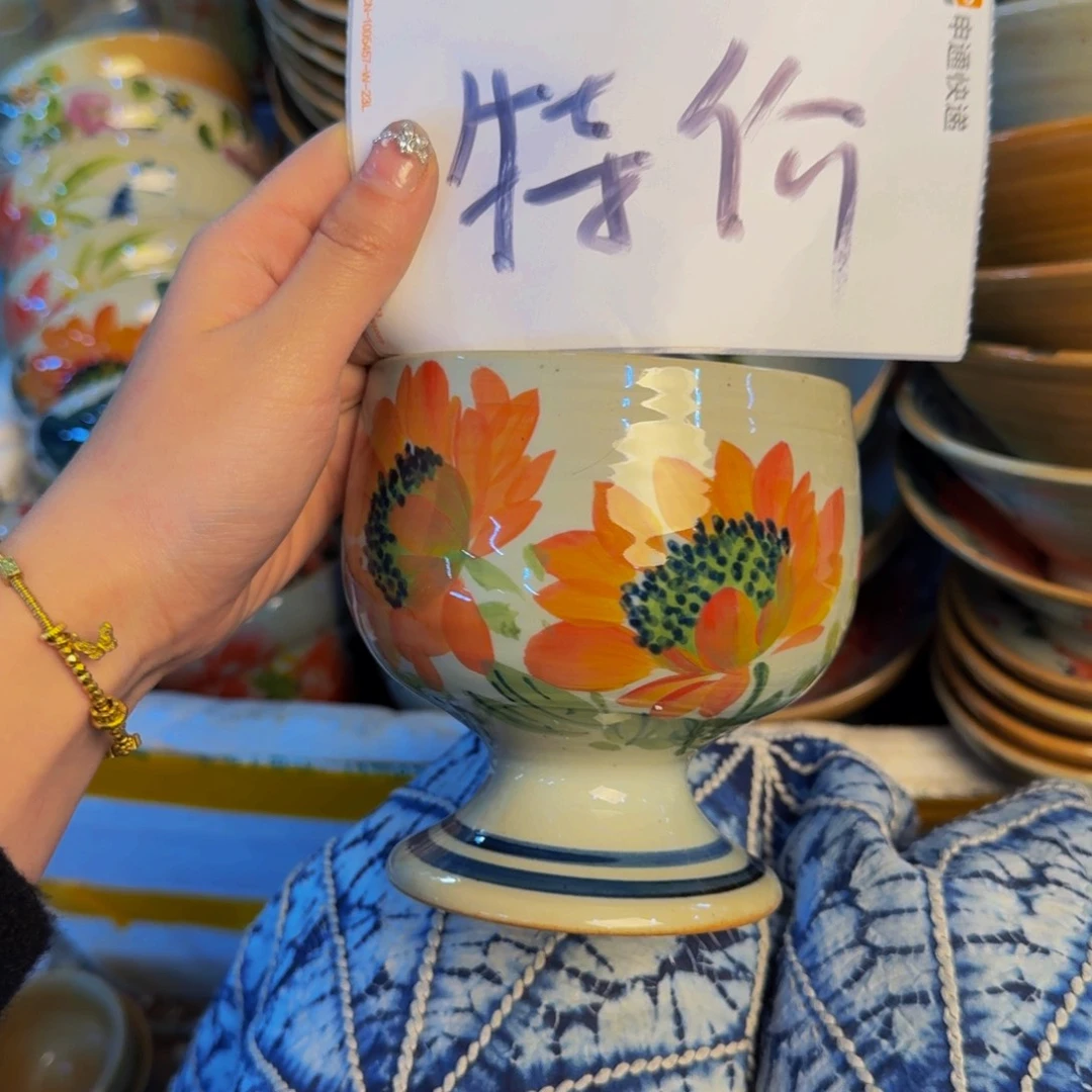 瓷片景德镇陶瓷手工手绘