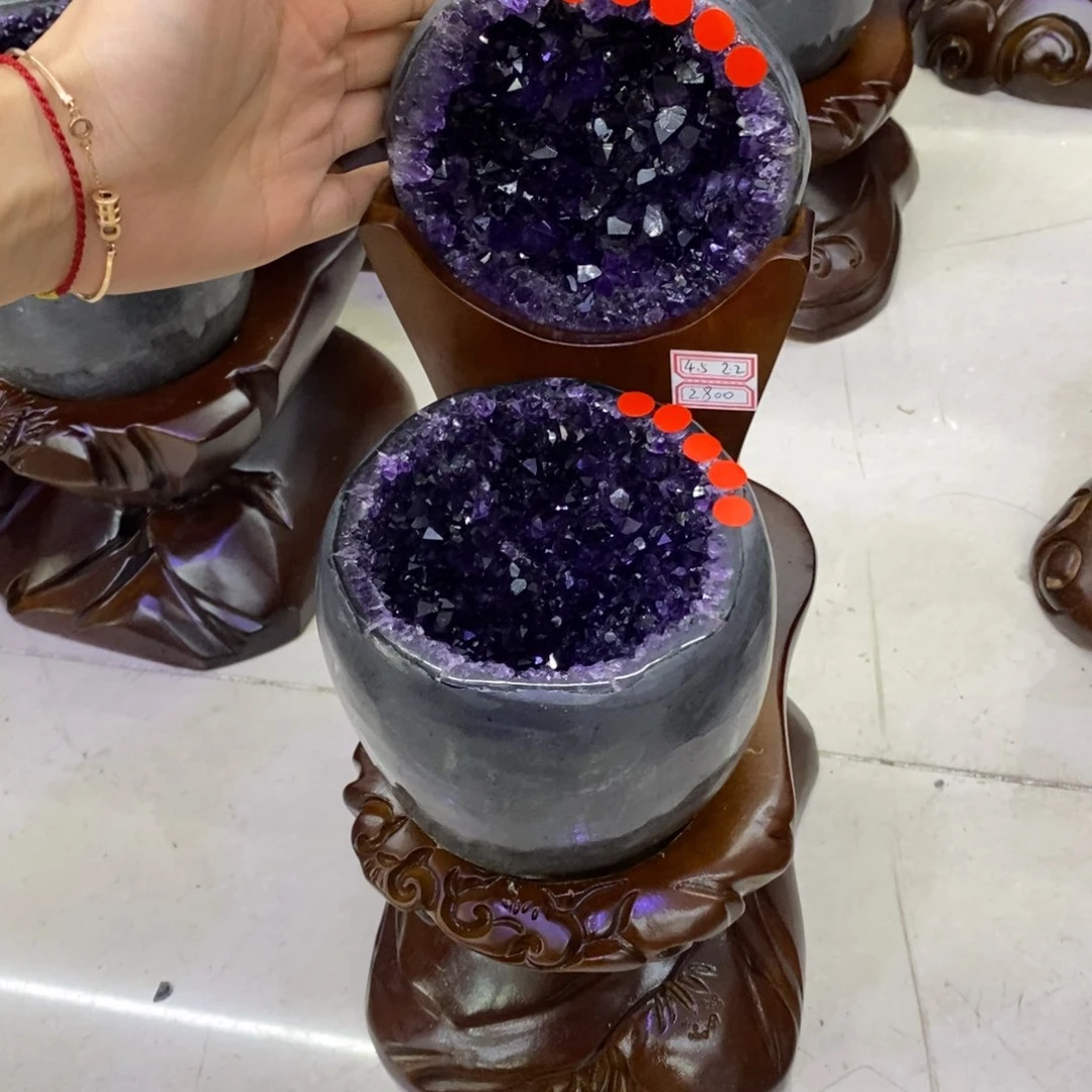 水晶摆件婷未镶嵌原*