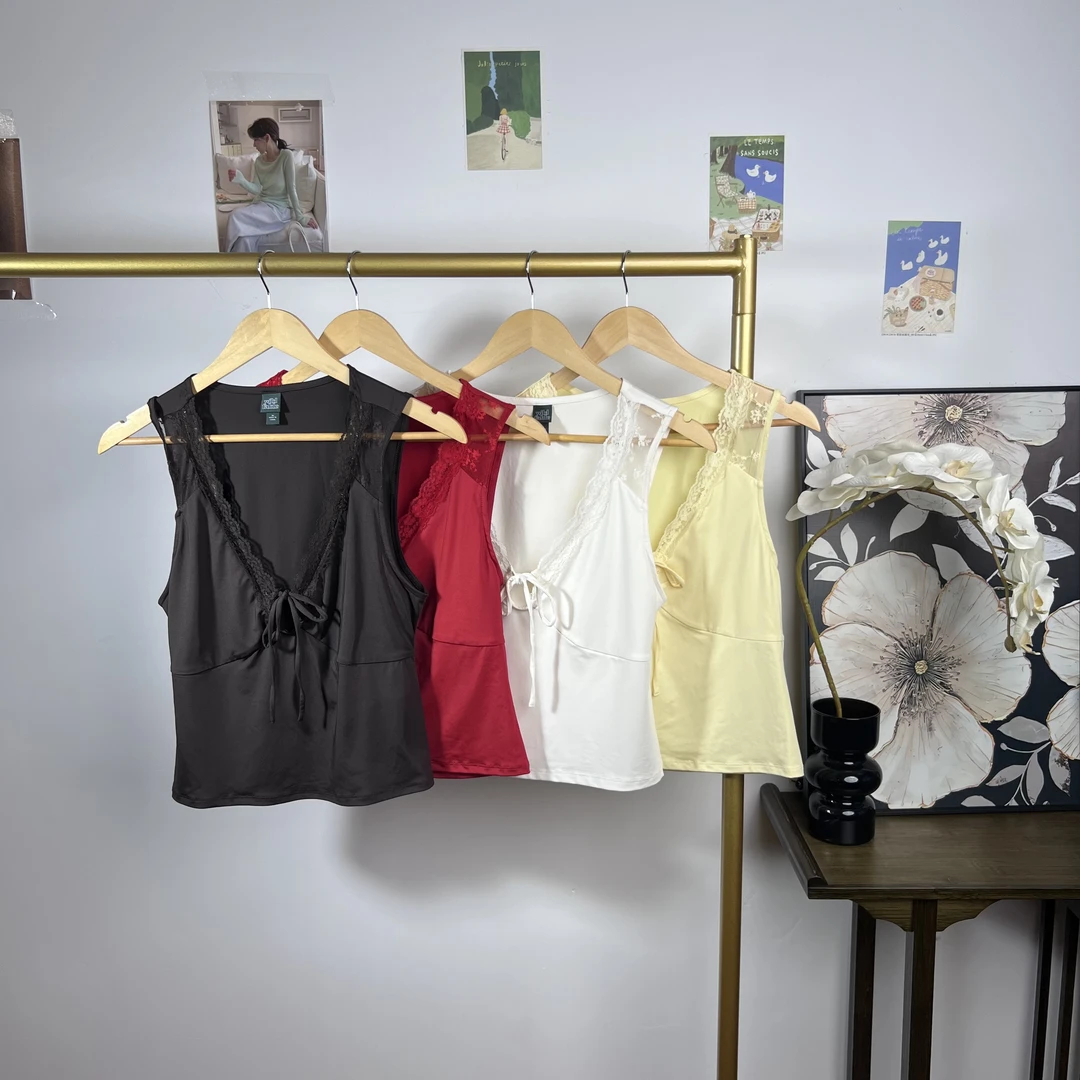 气质背心极简风韩版吊带百搭女装都市风休闲修身型2918