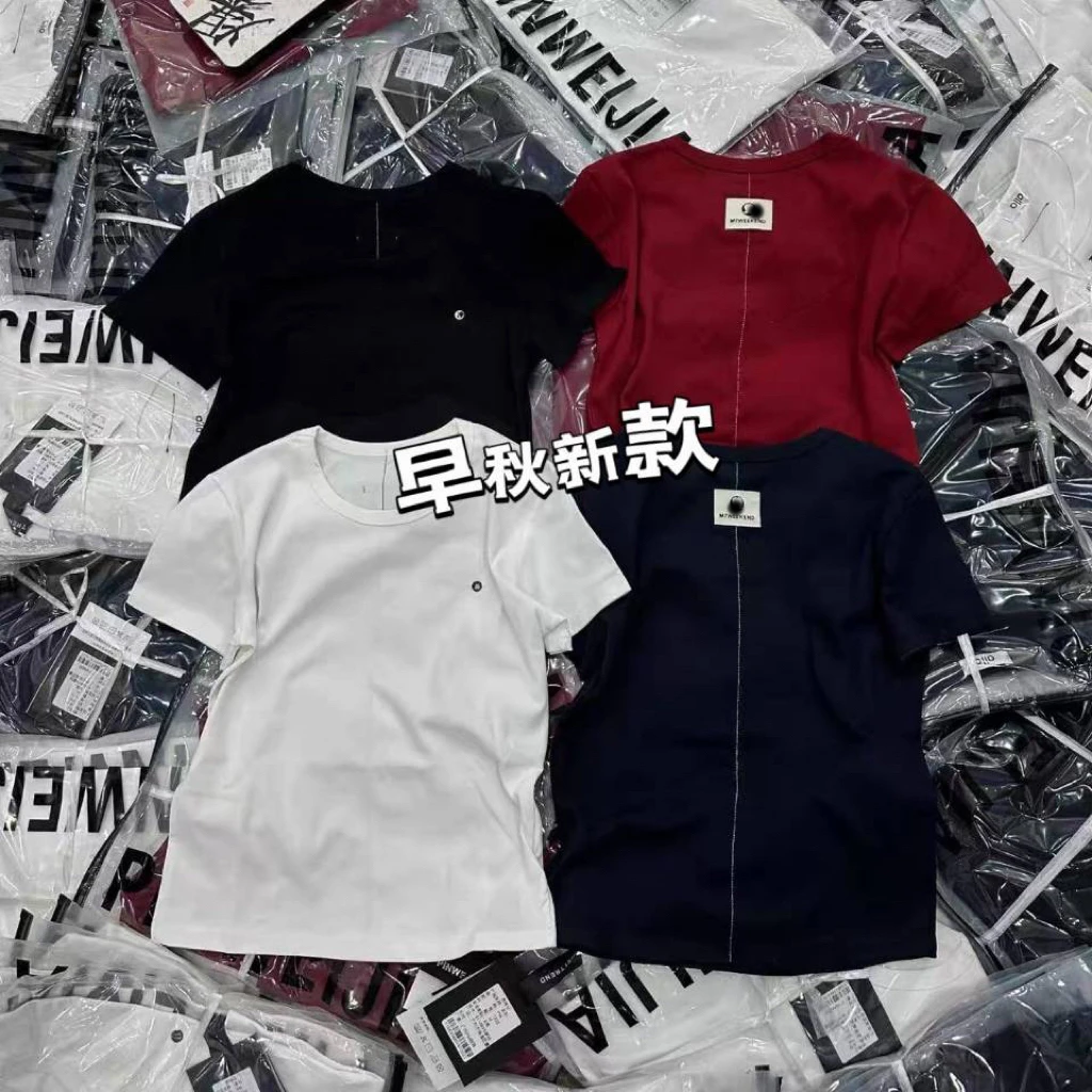 肉肉家*大码简约T恤