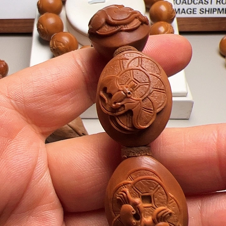 我***爱手串/手链橄榄核八方来财