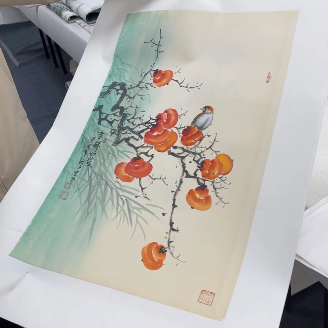 国画手绘画作品和绘画