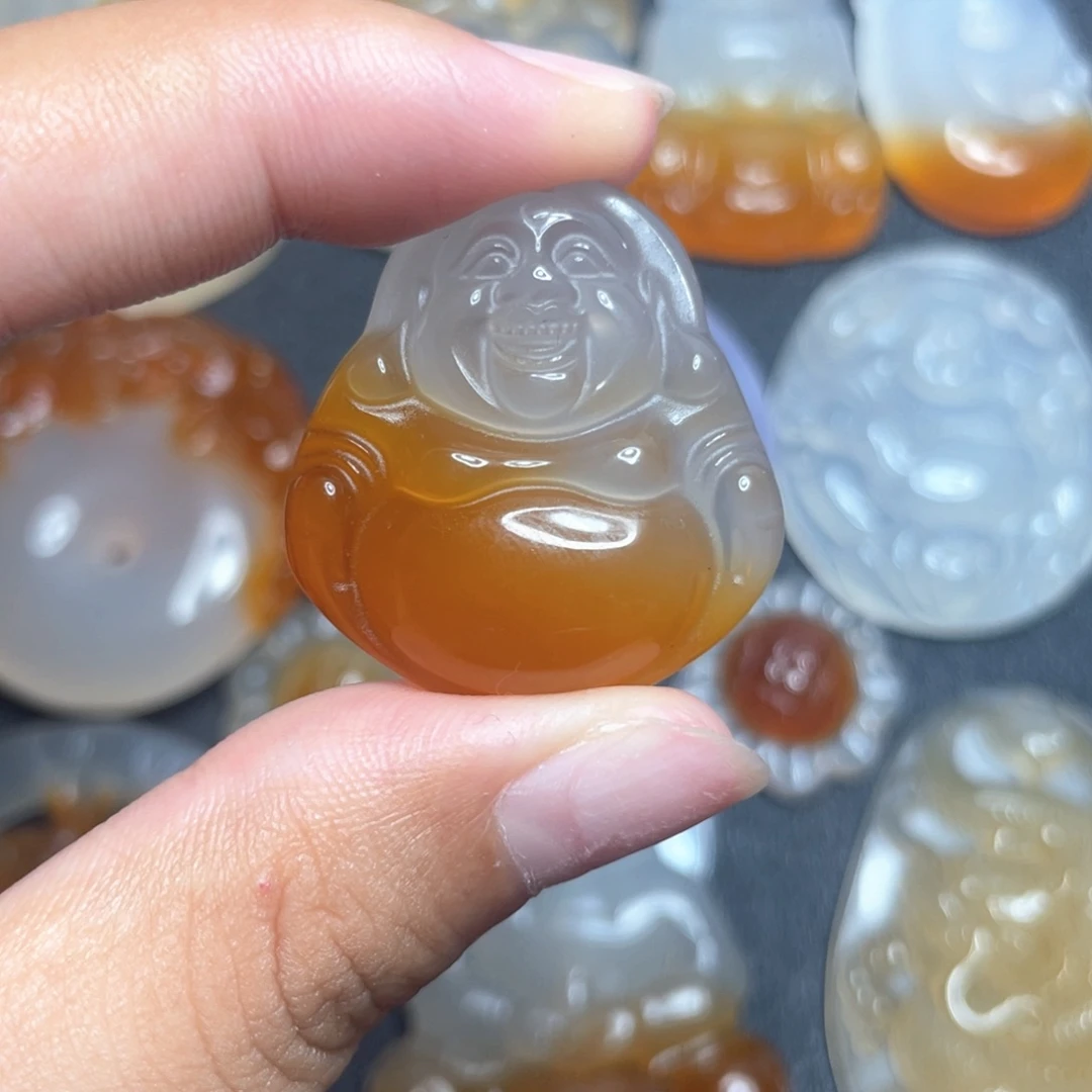 未镶嵌颈饰玛瑙/玉髓