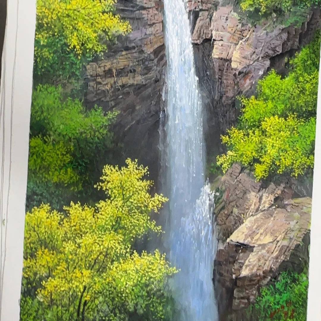 油画加油加油努力加油加油