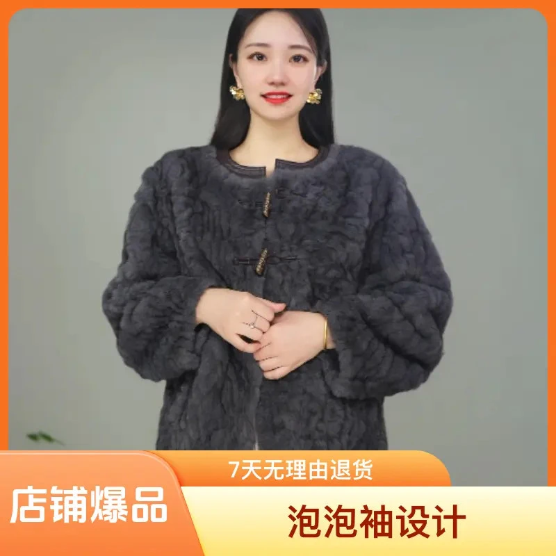 2025冬季新款气质高贵时尚女士轻奢加厚女外套一件过冬保暖