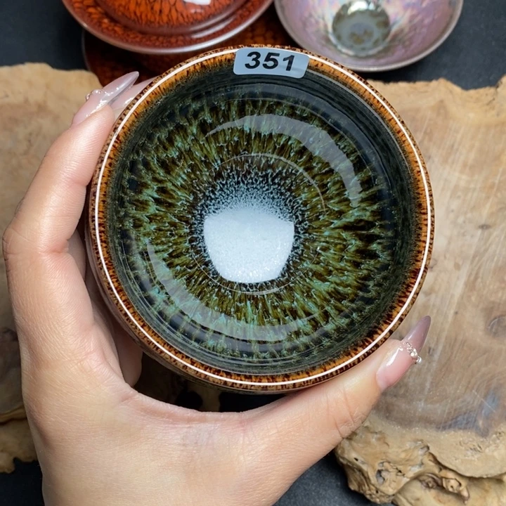 茶盏建窑建盏主人杯351