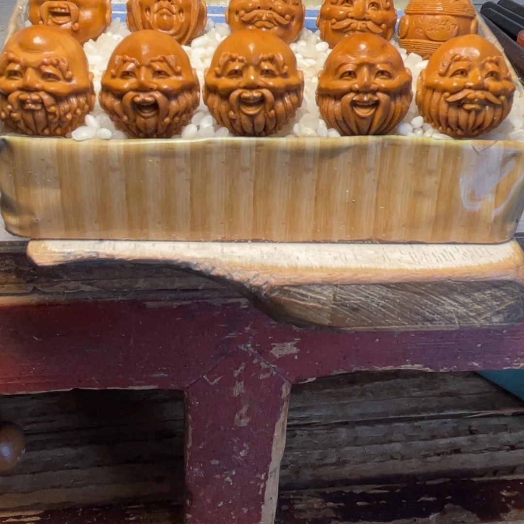 手串/手链橄榄核2.1左右铁核纯手工十八罗汉