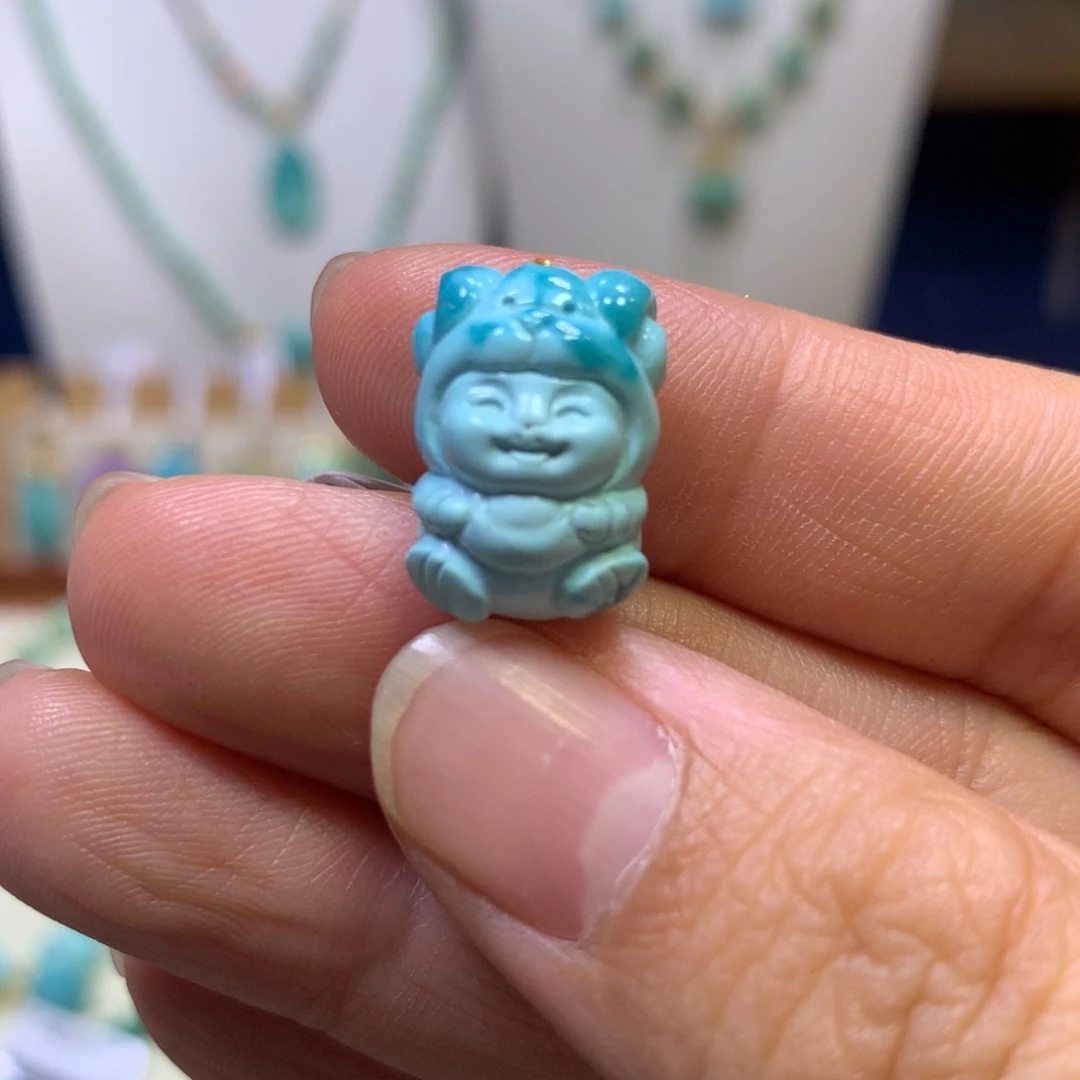 绿松石未镶嵌配饰