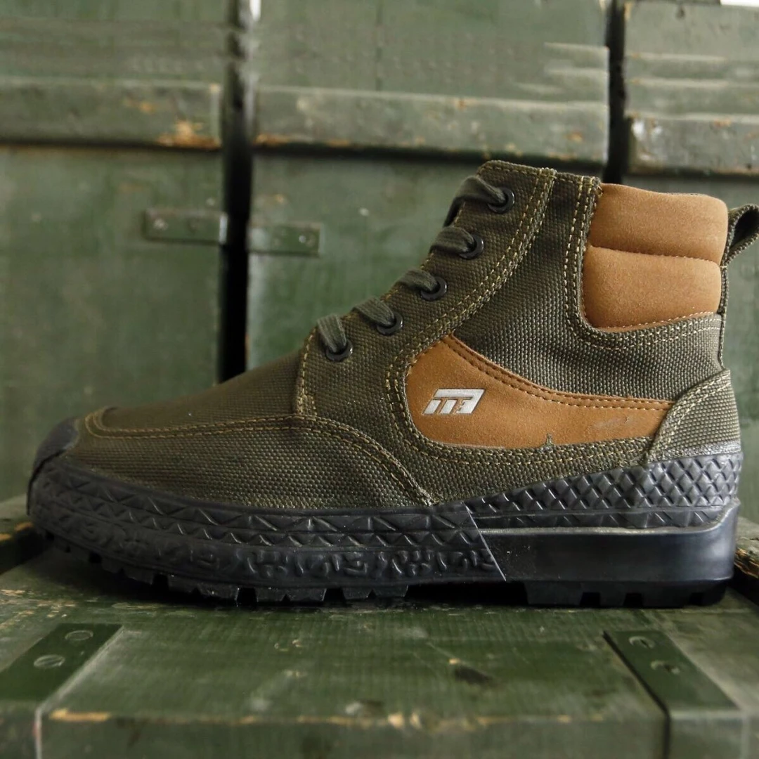 防滑强步纳米正品三防劳保中帮解放胶鞋劳保鞋工地透气耐磨作训鞋