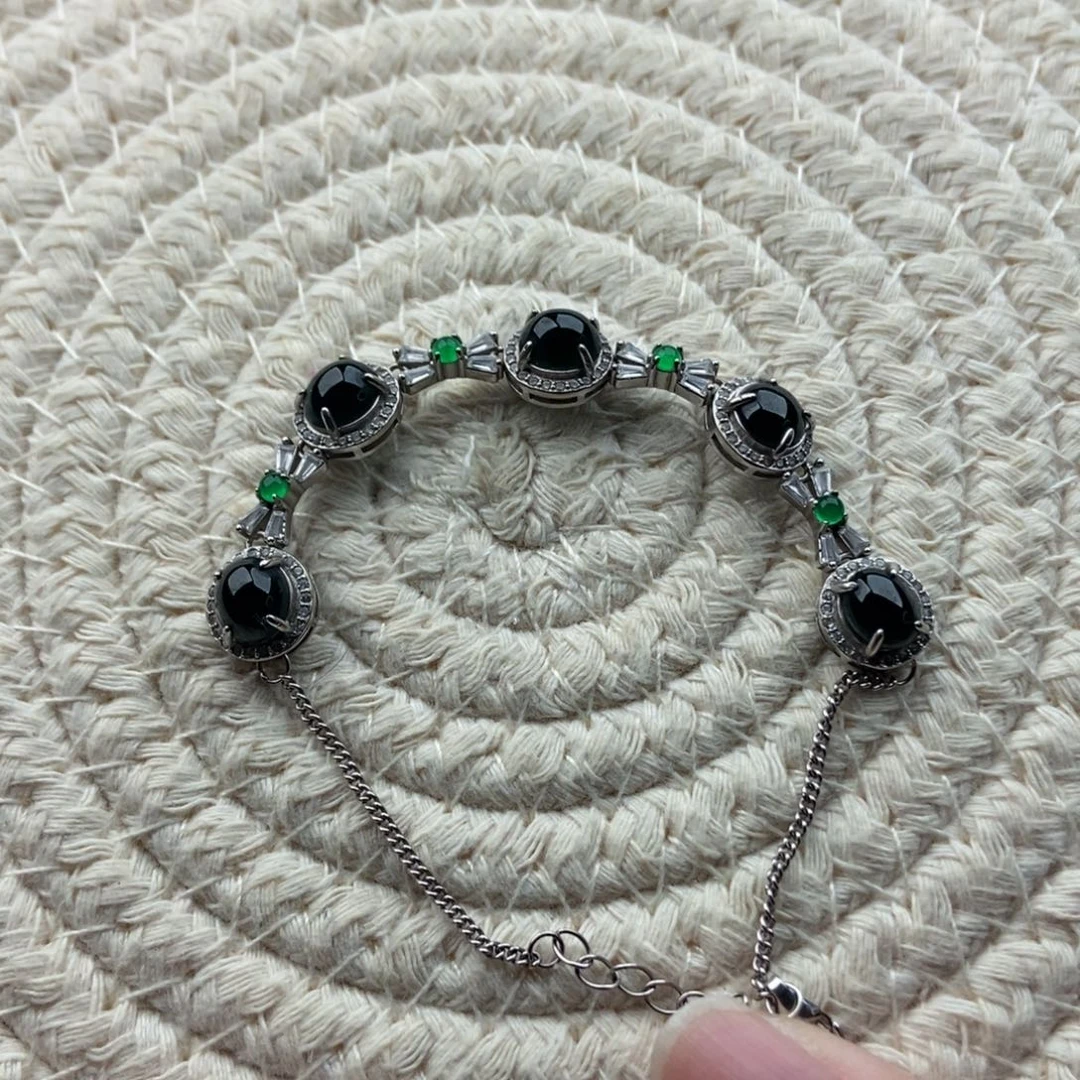 未镶嵌手链翡翠手链