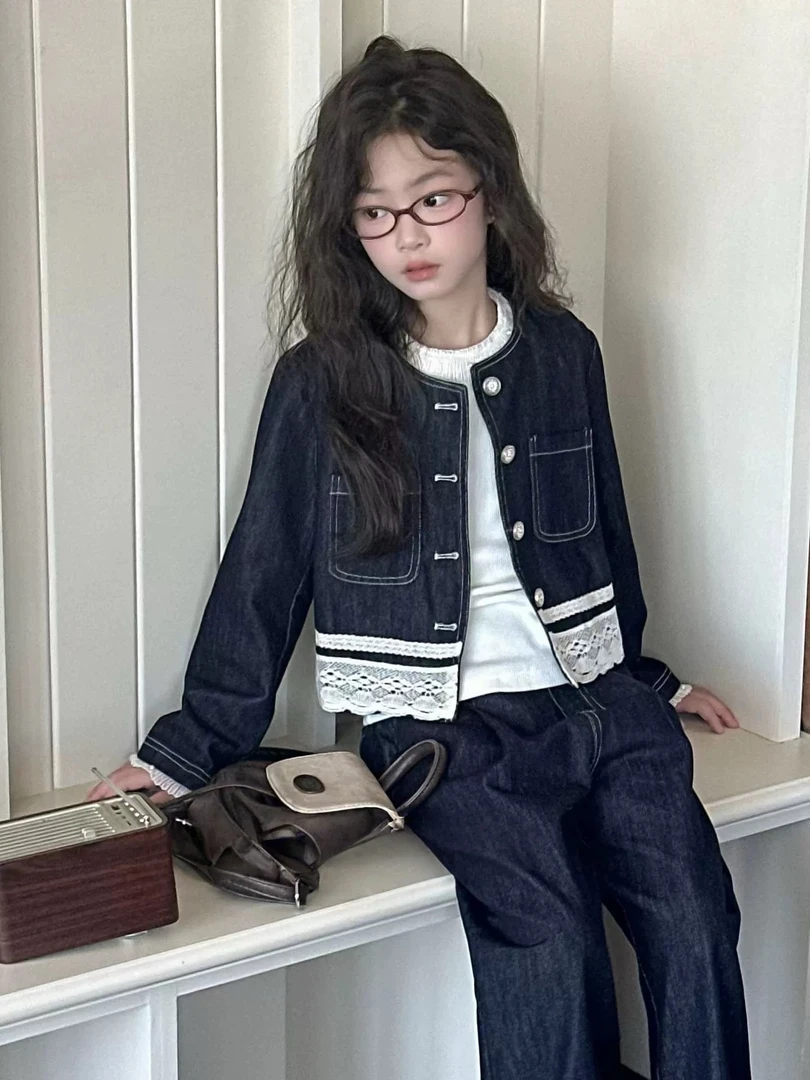 338-沫弛尔秋款2025女大童套装