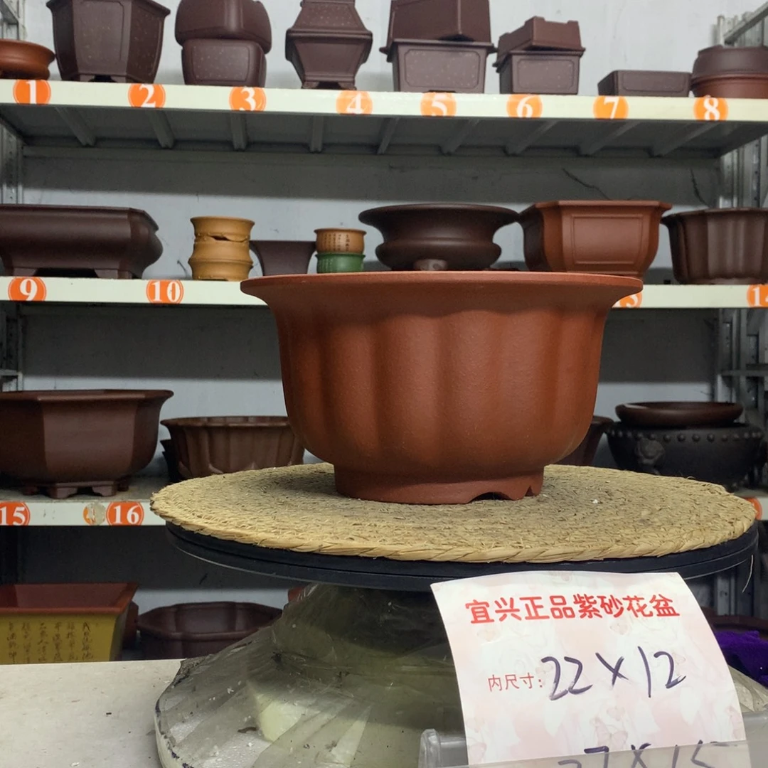 花盆紫砂精品紫砂花盆包邮