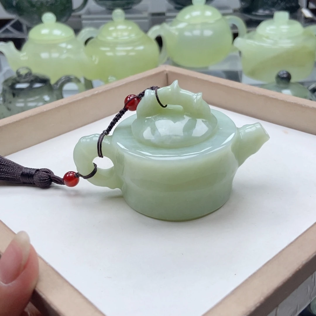 未镶嵌蛇纹石玉壶