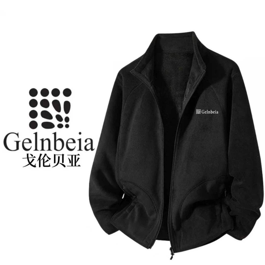 6688 保暖加厚宽松春秋立领冬季男装