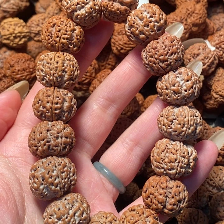 金刚菩提手串梅花蜂窝093