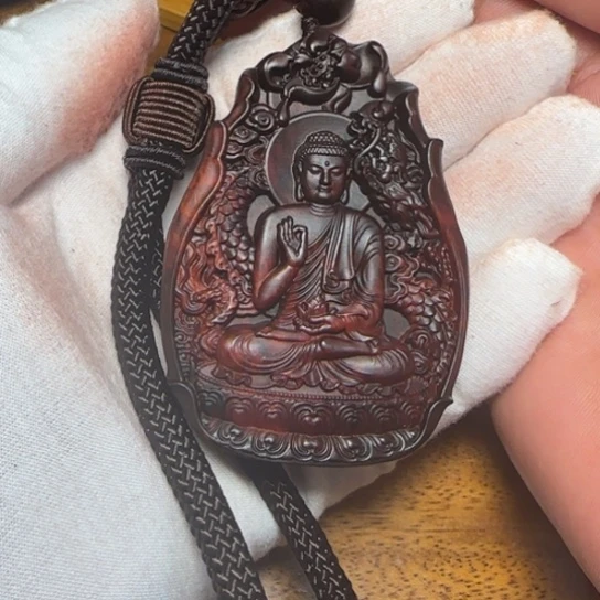 檀香紫檀（小叶紫檀）李*全陈化老料把件