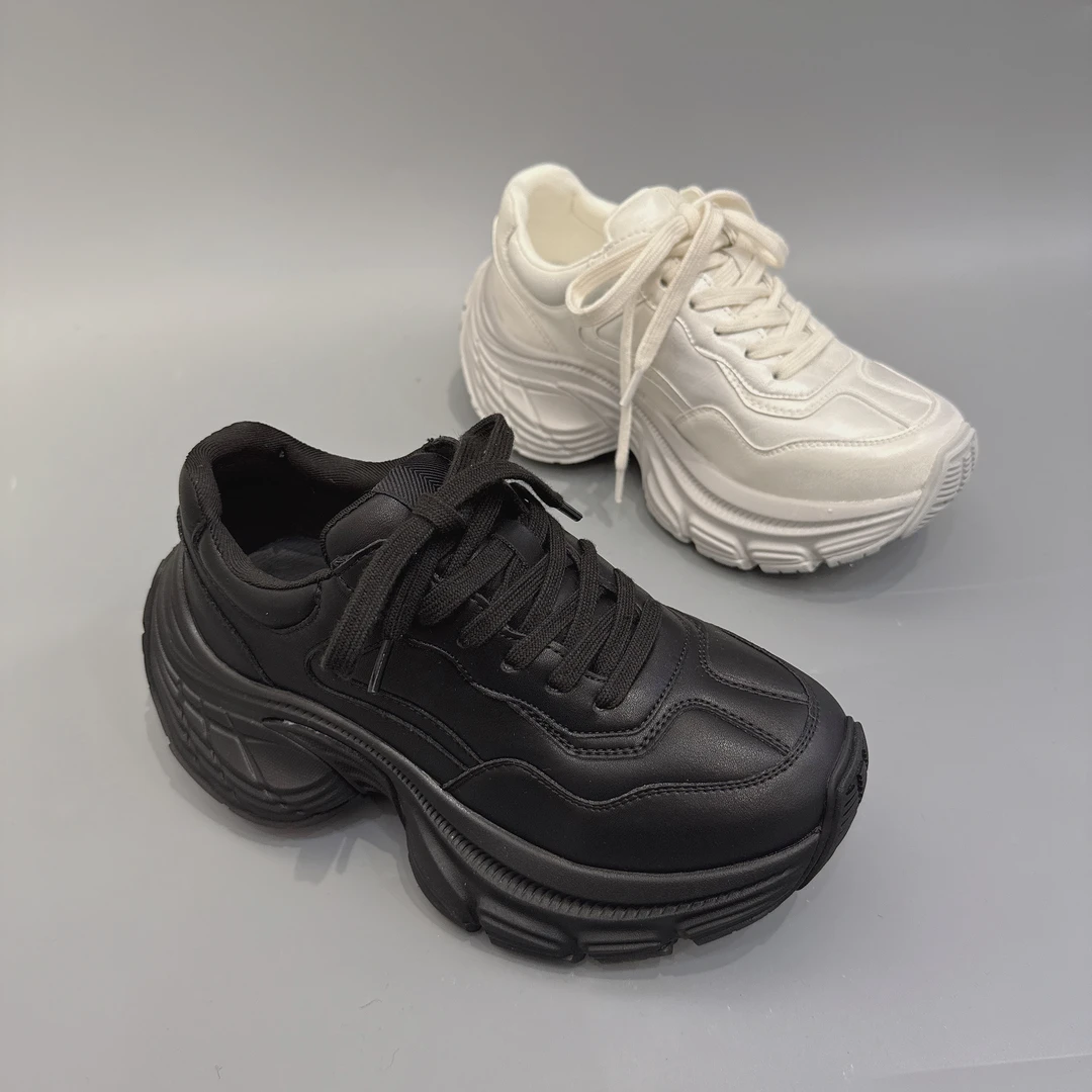 玛莎玛索春季新款85-1800时尚百搭休闲榴莲底老爹鞋女鞋