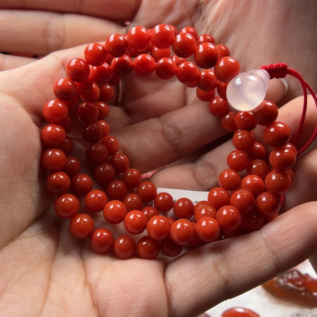 G***K南红玛瑙未镶嵌颈饰