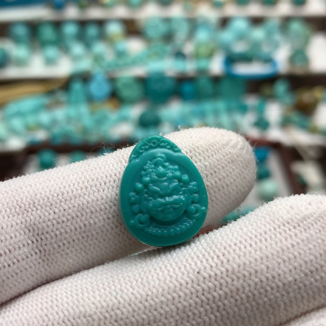 绿松石未镶嵌散珠