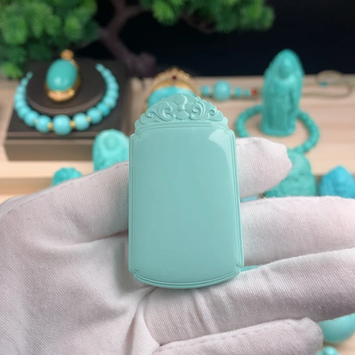 【闪购商品】绿松石珠宝半成品未镶嵌