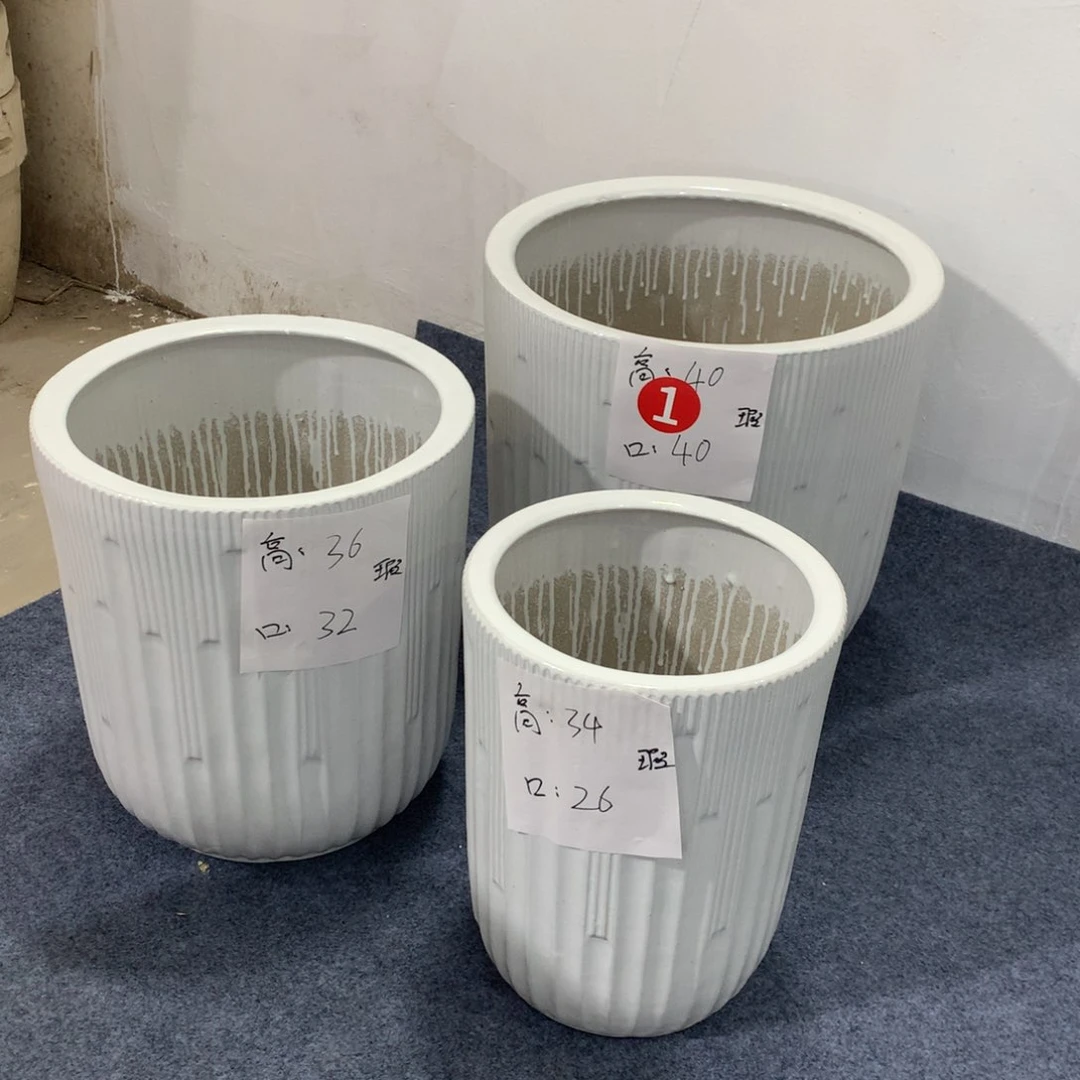 高温陶瓷花盆微瑕
