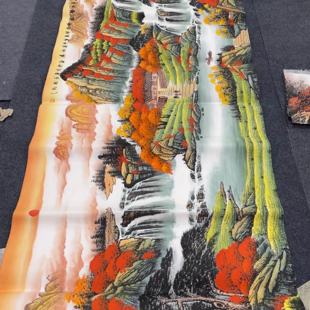 国画处理作品看好再拍哦