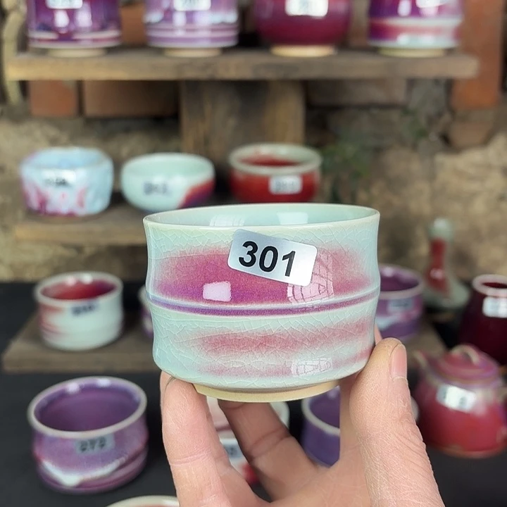 301钧瓷原矿釉主人杯
