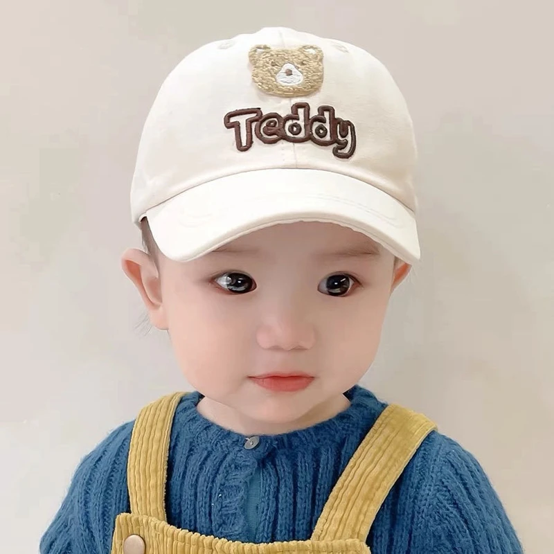 婴儿帽子春秋款鸭舌帽夏季棒球帽男童女宝宝可爱超萌防晒遮阳帽子