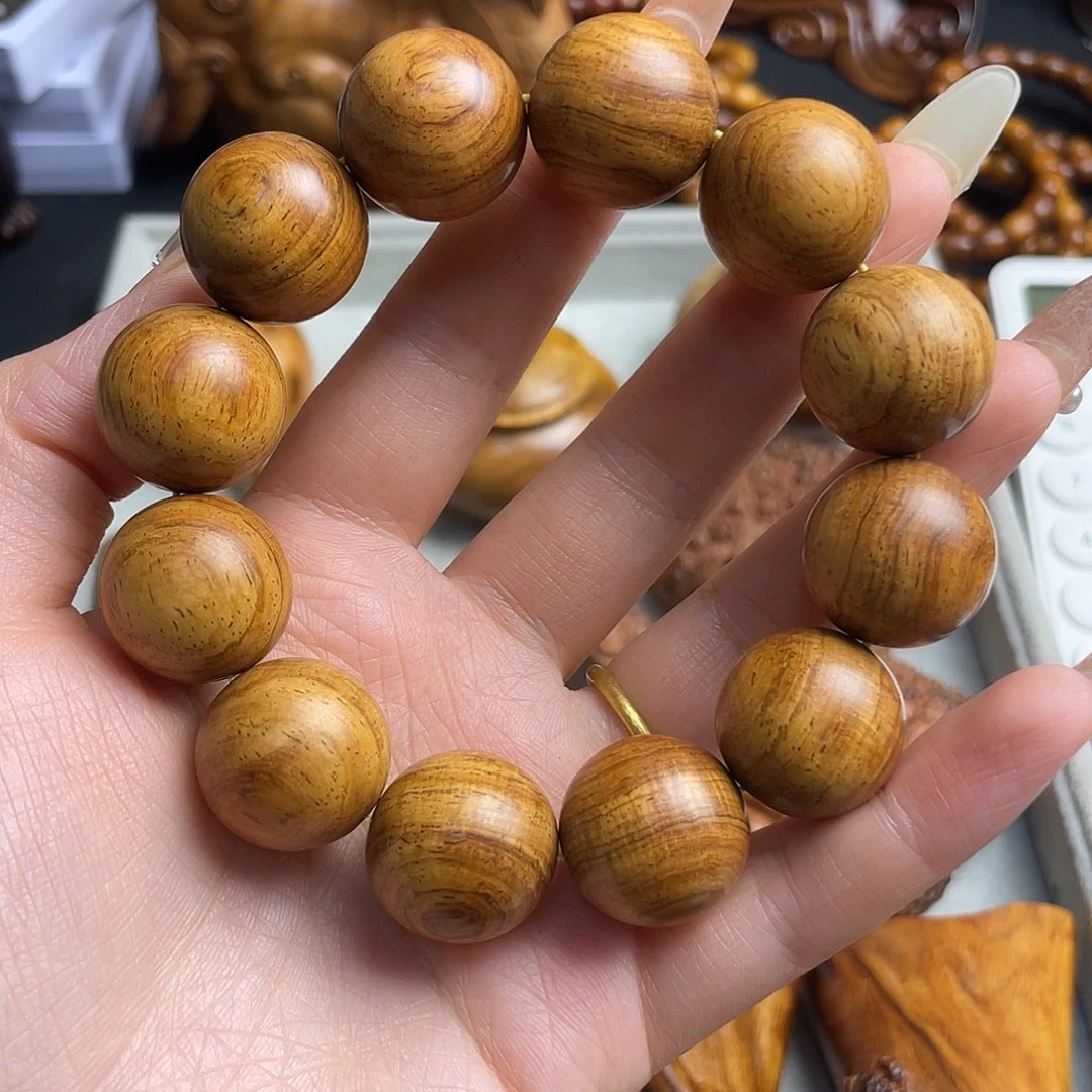 手串/手链黄花梨/降香黄檀20尺寸黄花梨单圈