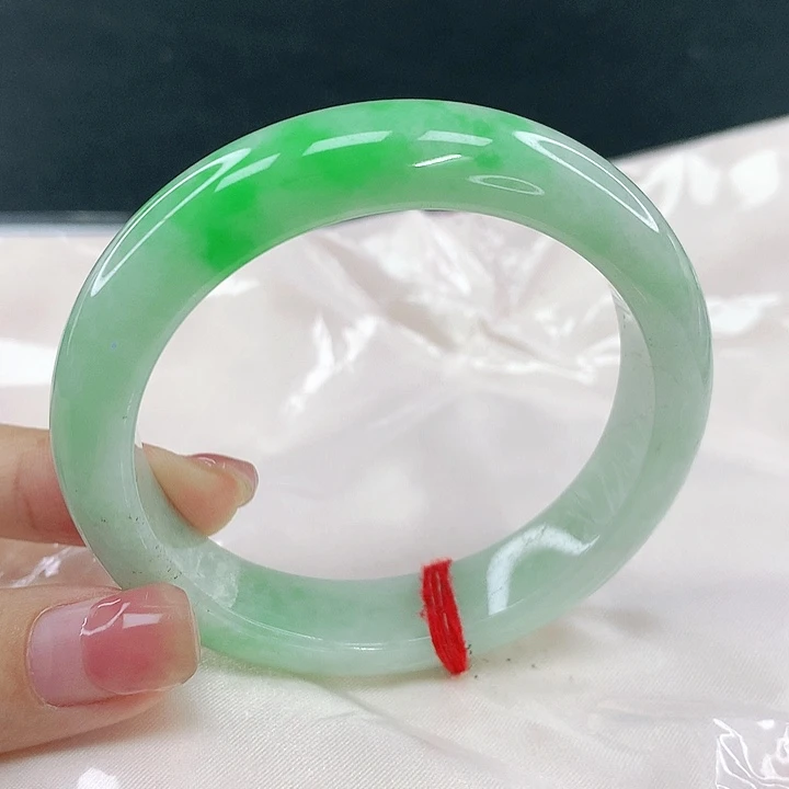 翡翠未镶嵌手镯圈55.5，78024