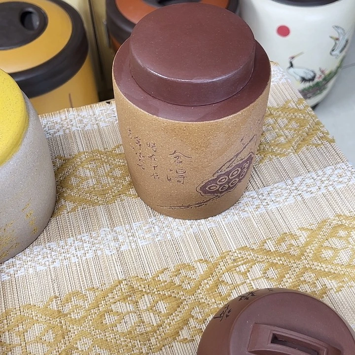 紫砂茶叶罐紫砂茶叶罐