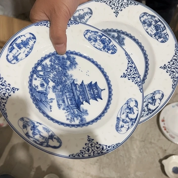 景德镇高温陶瓷陶瓷两个微瑕陶瓷
