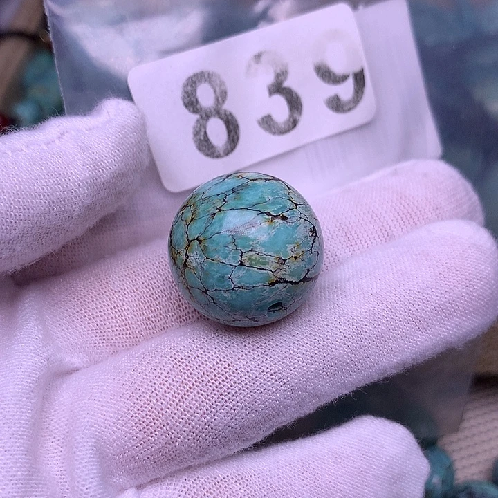 孔***绿松石未镶嵌珠宝奇石