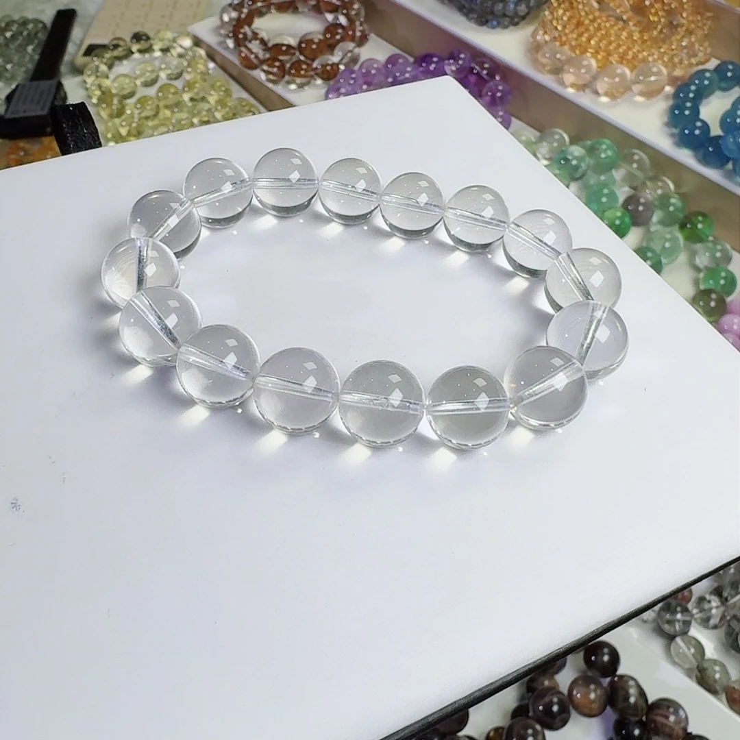 水晶手链未镶嵌梧**香白水晶11