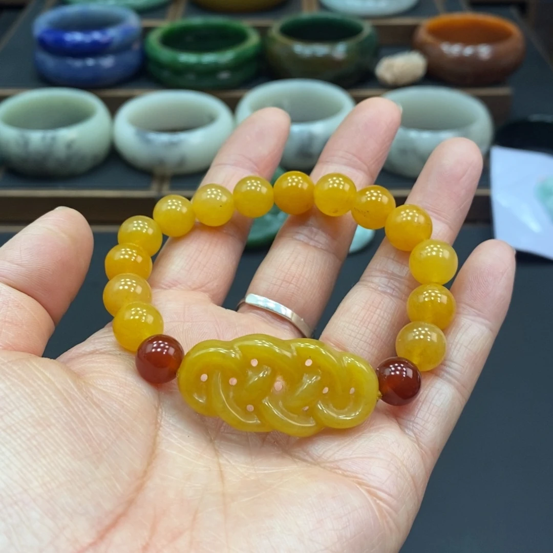 石英质玉未镶嵌手牌