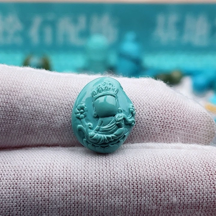 未镶嵌绿松石珠宝奇石12