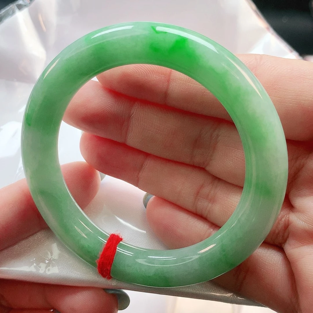 未镶嵌手镯翡翠圆条2251
