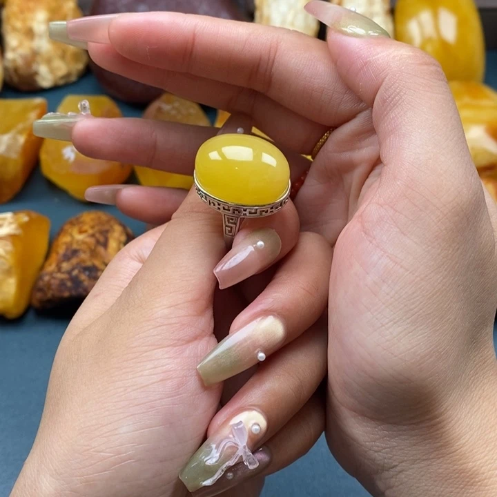 定制蜜蜡未镶嵌蜜蜡原石