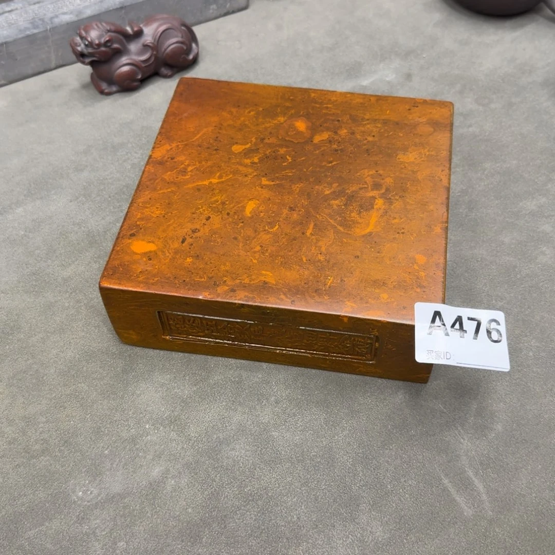 砖雕16x16 老料金砖 古铜色 476号