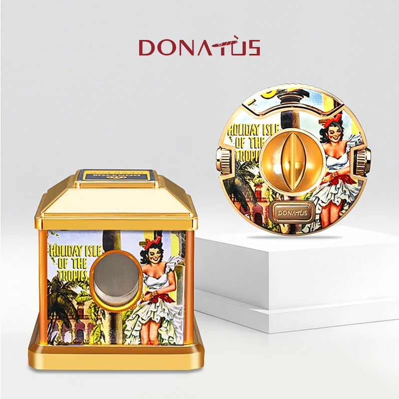 多纳图斯台式雪茄剪 办公室家用多功能雪茄剪 V口平口大口小口