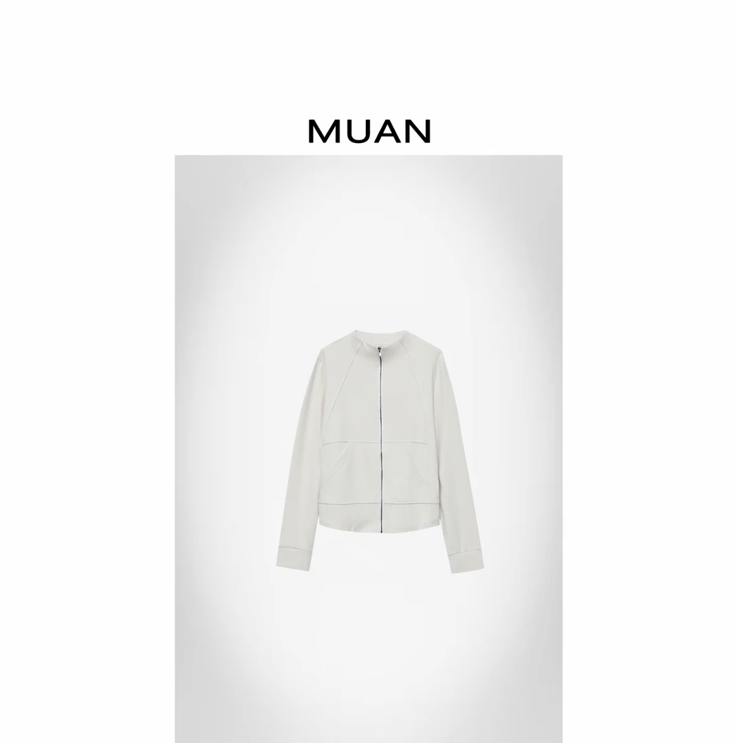 木岸MUAN：《小暖姜外套》定制高级进口百搭长袖外套女D-DG3-6825-1