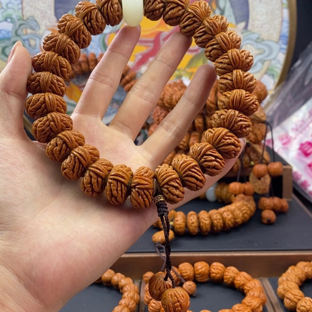 桃核手串龙纹桃核矮刺