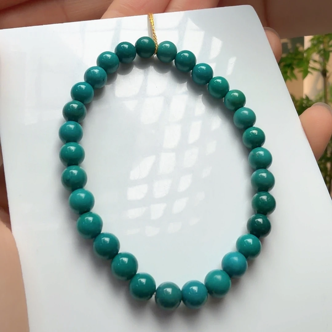 绿松石未镶嵌颈饰